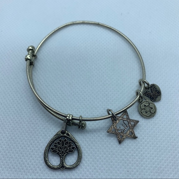 Angelica Tree of Life + Star of David Bracelet OS - Picture 2 of 5